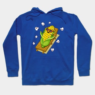 Corn sunbathing Hoodie